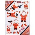 Virginia Cavaliers Family Decal Set Small